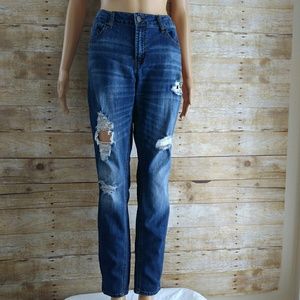 Refuge Jeans 12 Distressed Destroyed Skinny